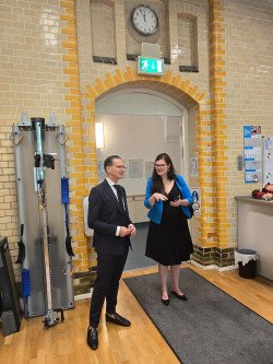 Besuch von der Vize-Landtagspräsidentin